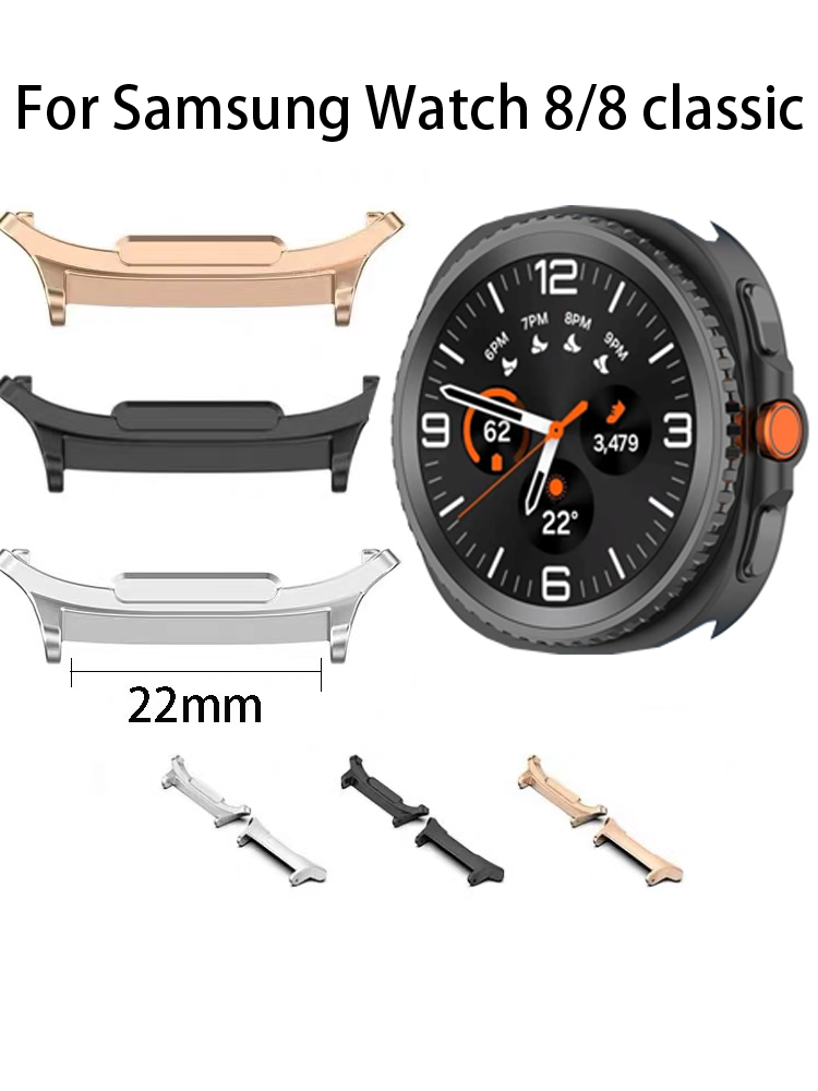 22 مللي متر حزام الساعات موصل  - مراجعة Samsung Smartwatch Accessories وسعره