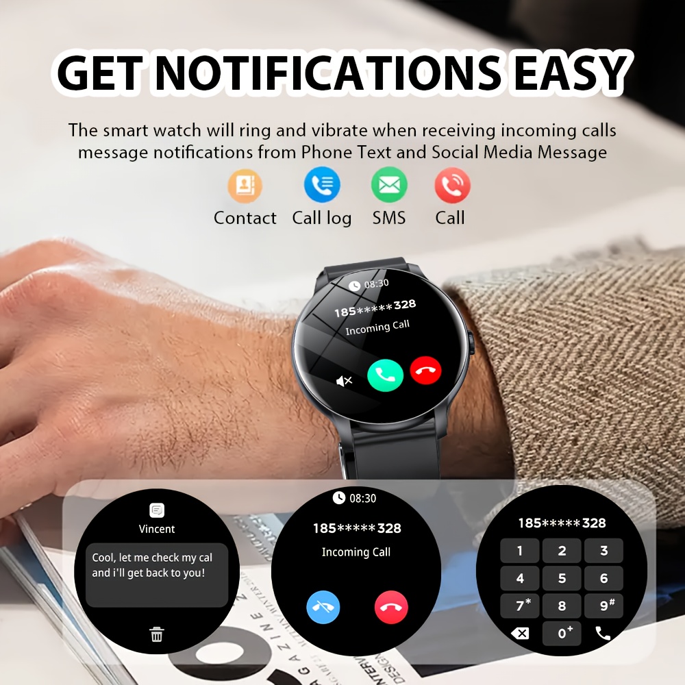 LAXASFIT Outsport ساعة ذكية بل - مراجعة Smartwatch Instagram وسعره