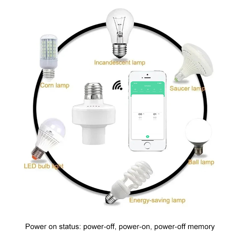 مقبس ذكي E27 من تويا مع مفتاح  - مراجعة Smart Accessories وسعره