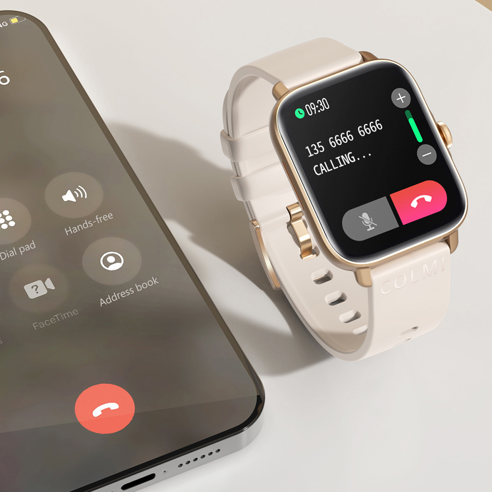 COLMI P28 Plus بلوتوث الرد على - مراجعة Smartwatch Faces وسعره